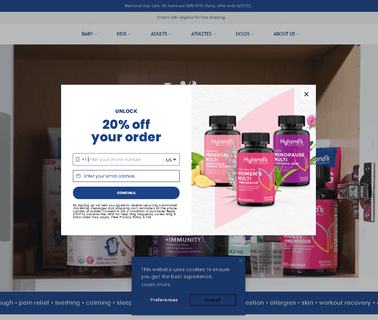 Hylands Homeopathic homeopathic remedies
