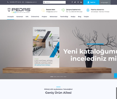 Pedas Elektrik San. Ve Tic. A.S. led aydinlatma