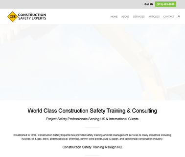 Construction Safety Experts building construction training