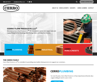 Cerro Flow Products Llc refrigeration copper tubing