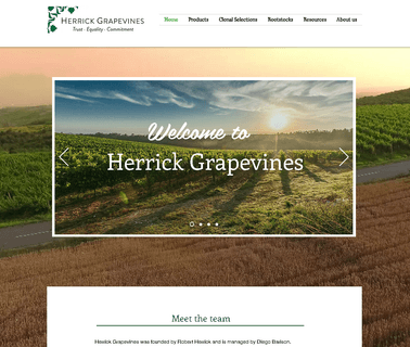Herrick Grapevines grapevines and rootstock