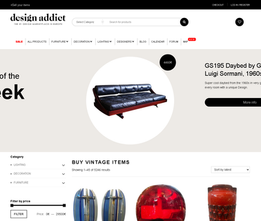 Designaddict Homepage glassware furniture