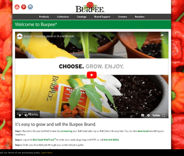 Burpee Home Gardens gardens and plants