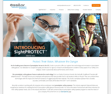 Essilor Prescription Safety Eyewear medication prescription