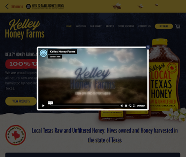 Kelley Honey Farms, L.P. texas mission