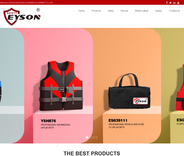 Dongguan Eyson Life-Saving Equipment jacket visibility