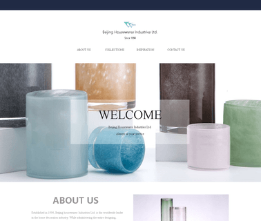 Beijing Housewares Industries Ltd. garden glass