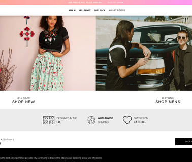 Hell Bunny market clothing