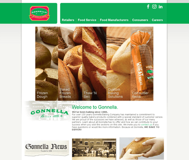 Gonnella Baking Company retail baking