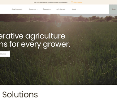 Advancing Eco Agriculture advancing into