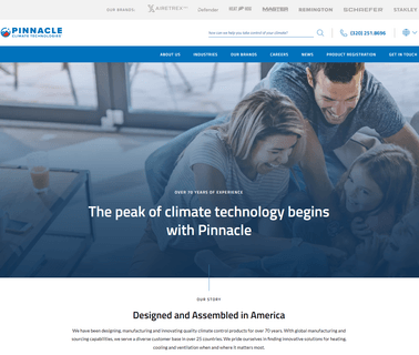 Pinnacle Climate Technologies confined safety