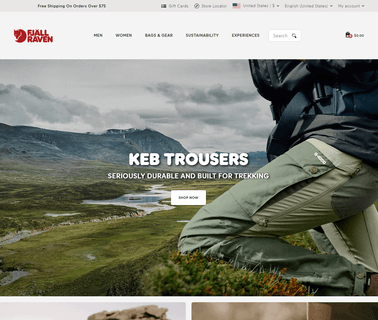 Home - Fjallraven,  womens hiking apparel