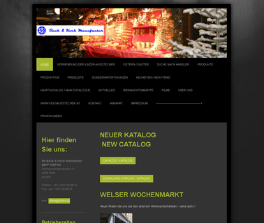 Sk Back & Koch Manufaktur Krifka Josef josef