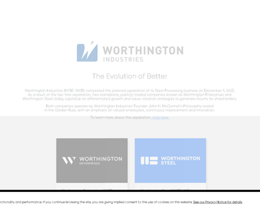Worthington Industries bare services