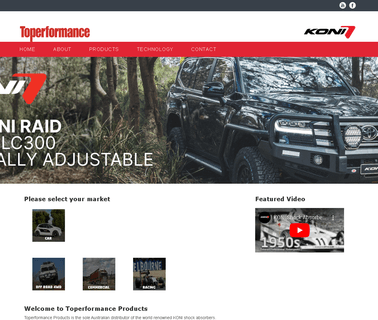 Koni Toperformance Products four hvac