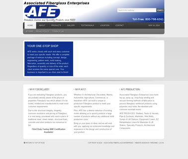 Associated Fiberglass Enterprises utility street