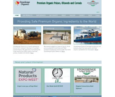 Stonehenge Organics peas lentils