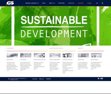 Glass Service Home Page melting system