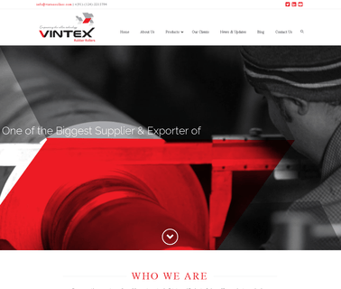 Vintex Rubber Industries coating lamination