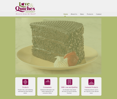 Love and Quiches Gourmet, Taste it Presents new york gourmet food