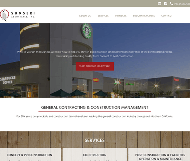 Sunseri Associates General Contracting & Construction management sacramento