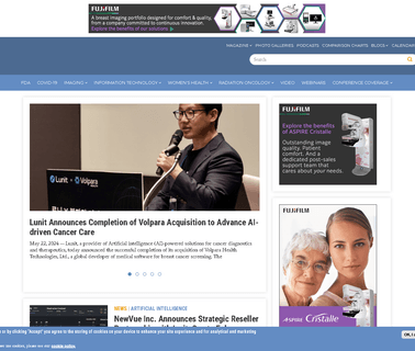Imaging Tech News and Diagnostic and Interventional technology advances