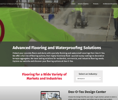 Dex-O-Tex by Crossfield Products Corp wall waterproofing