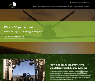 3D Perception shiphandling trainers