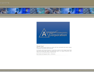 Anagon Corporation sigma systems
