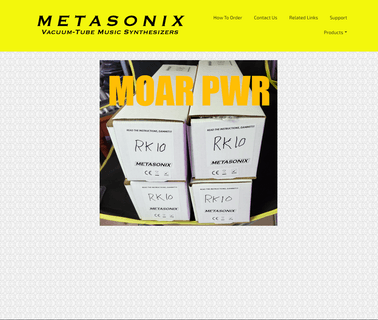 Home Page tube modules