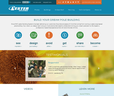 Lester Building Systems buildings outdoor