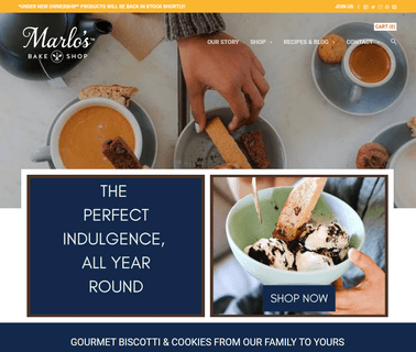 Marlos Bakeshop dairy free and gluten cookies