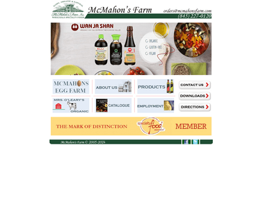 Mcmahons Farm Inc. eggs farm