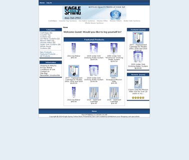 Eagle Spring Filtration Inc softening equipment