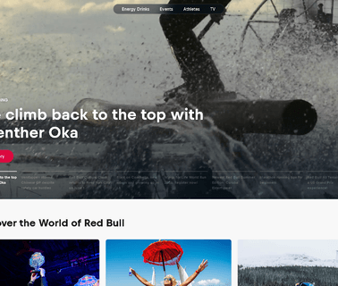 Red Bull North America red coffee