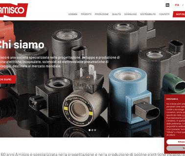 Amisco Spa - Specializzati in Avvolgimenti Elettrici fluid solenoid valves