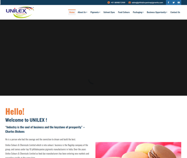 Unilex Colours and Chemicals colours pigment