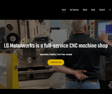 Welcome to Lg Metalworks LLC Bloomington Indiana Home turn welding