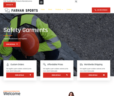 Farhan Sports motorbike wear