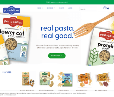 Pasta Shoppe, The: Profile create cookies