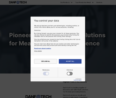 Danfotech, Division of the Middleby Corporation defrosting