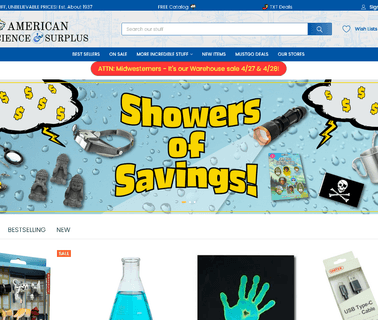 American Science & Surplus general science