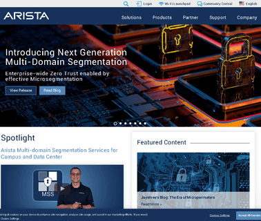 Arista member solutions