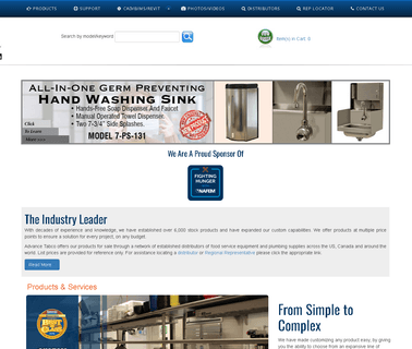 Advance Tabco cleaning piping