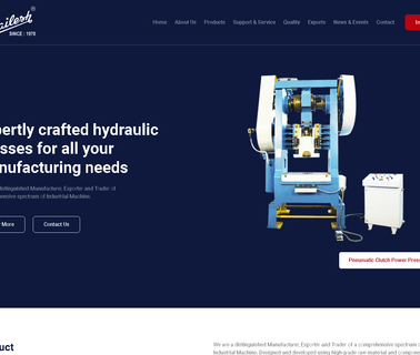 Shailesh Sales Corporation pillar type press