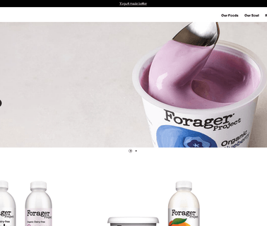 Forager Project beverages packaged