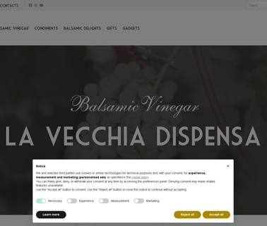 La Vecchia Dispensa organic food hampers