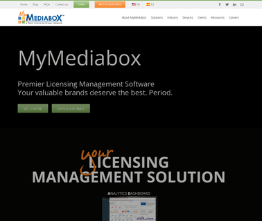 Mymediabox integrated brand