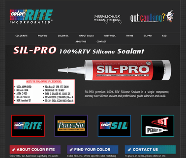 Color Rite Inc caulks
