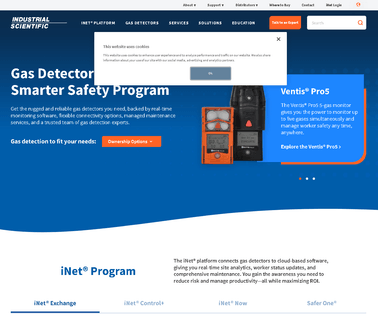 Industrial Scientific Corporation confined monitors